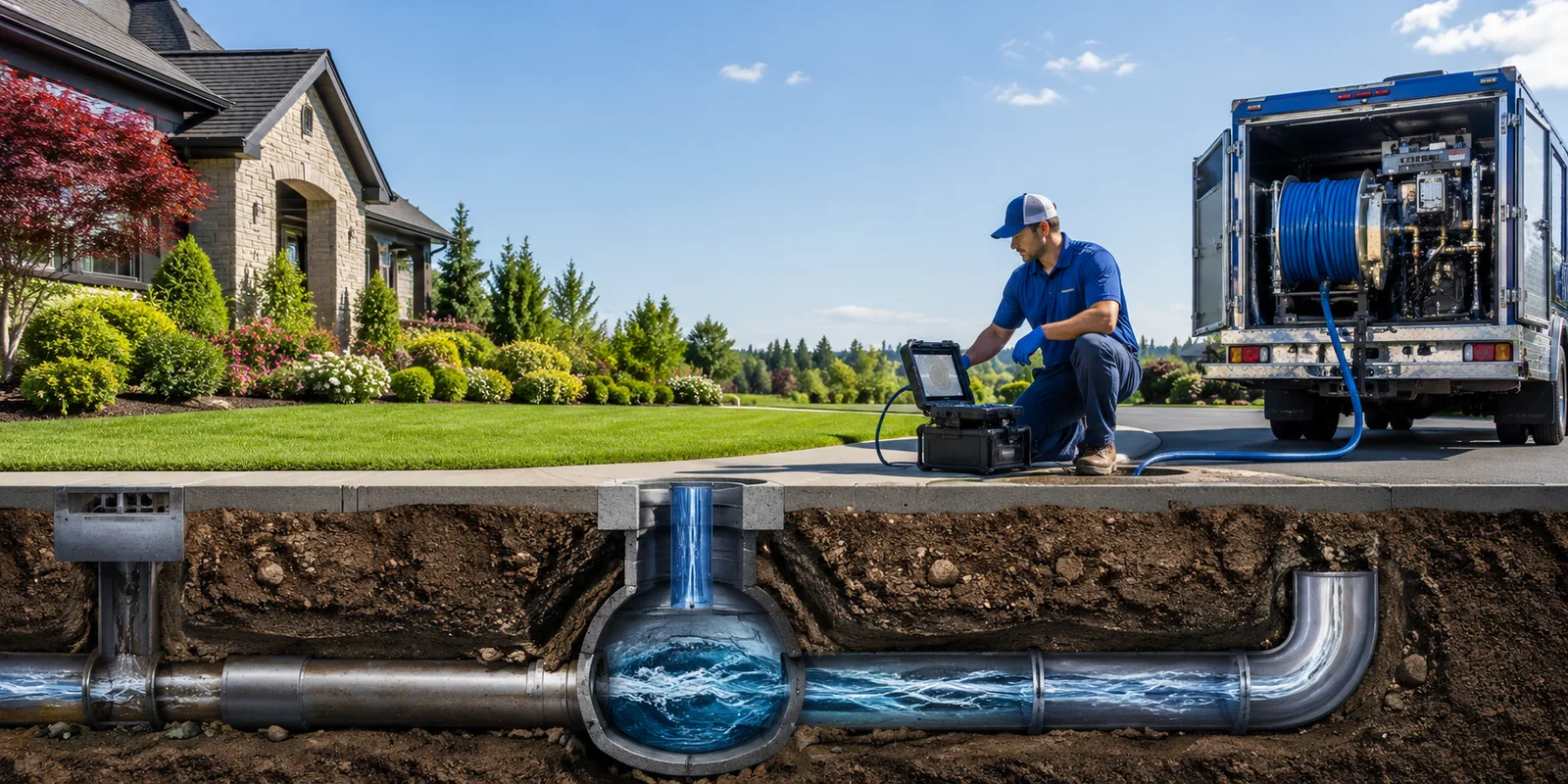 Drainage restoration information for Woodville, WI